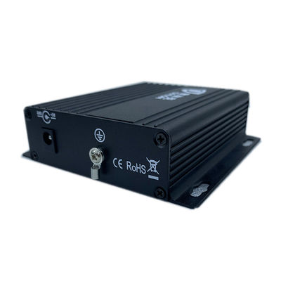 3U Rack 1ch Bộ chuyển đổi video tương tự Bnc sang cáp quang 5km trên cáp quang đa chế độ