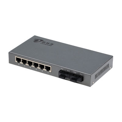 Bộ chuyển mạch Ethernet để bàn có cổng 6RJ45, Bộ chuyển mạch quang 8 cổng DC5V1A
