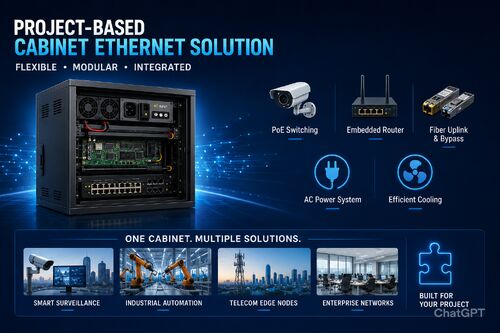 trường hợp công ty mới nhất về A Project-Based Cabinet Ethernet Solution