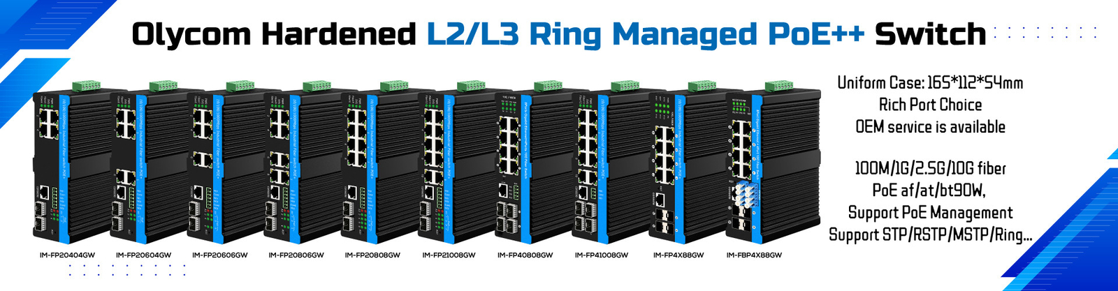 Chất lượng Chuyển mạch mạng công nghiệp nhà máy