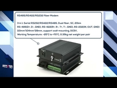Industrial Serial Fiber Converter Serial RS232/RS422/RS485 To Fiber