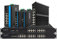 OIycom 30W/60W/90W DIN quản lý DIN PoE Switch