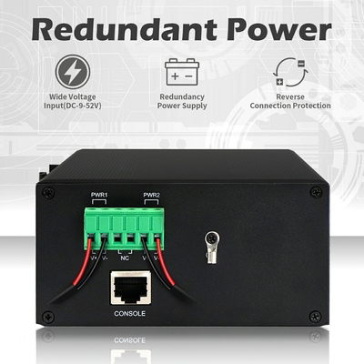 8 Port PoE Managed Switch 8 SFP 2.5G Fiber ERPS Ring L2 Sử dụng ngoài trời có thể quản lý