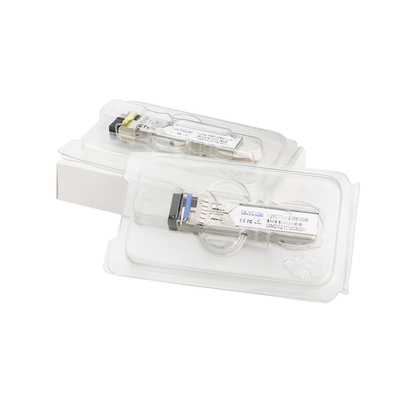 1.25G Single Mode SFP Module LC Port 20KM 1310/1550nm WDM DDM Hỗ trợ OEM