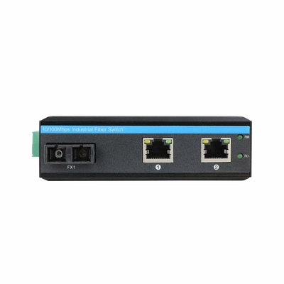 Bộ chuyển mạch cáp quang mini Gigabit Ethernet 2 x Cổng đồng UTP Cat5e / Cat6 10/100/1000 + 1 cổng cáp quang SM Dual Fiber 20KM SC