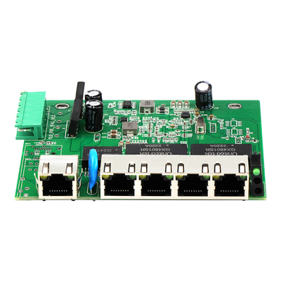 Bộ chuyển mạch Ethernet công nghiệp mini cấp 5 Full Gigabit không được quản lý PCBA 9V 12V 24V