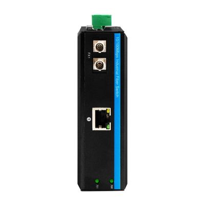 Bộ chuyển đổi truyền thông mini Gigabit Ethernet không quản lý ST Fiber 30km DC12V CE FCC