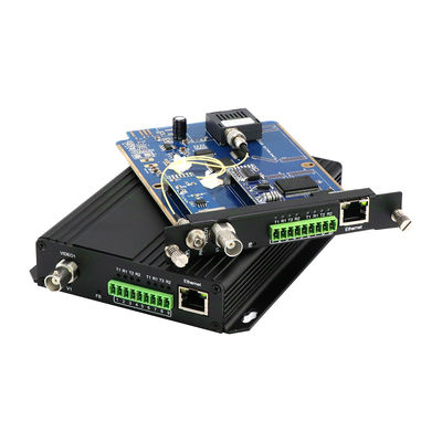 Chuyển đổi sợi quang video với Bidi RS485 RS422 Dữ liệu 10/100M Ethernet FC Port 40KM CE