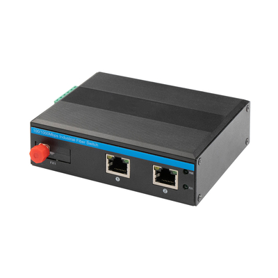 Gigabit cứng không quản lý chuyển đổi phương tiện truyền thông FC Sợi đơn lõi 12V 24V Mini Case