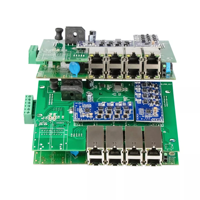 16 cổng Gigabit Quản lý PoE Switch 802.3at Tiêu chuẩn 8 Cổng SFP quang học 240W Ngân sách