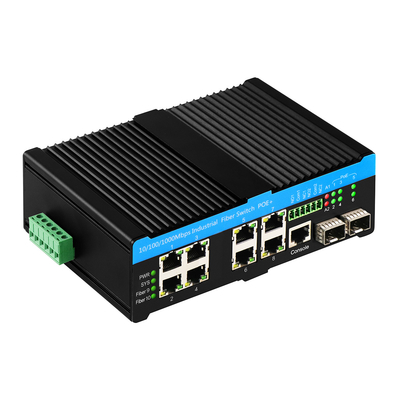 Gigabit L2 quản lý 90W PoE Switch 10 cổng với 2 cổng kết hợp
