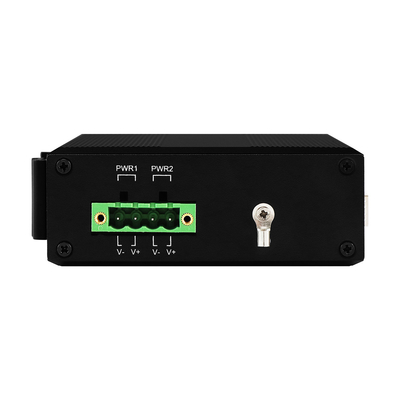4 cổng POE quản lý chuyển đổi mạng ERPS Ring 120W ngân sách Gigabit dựa trên DC48V Din Rail