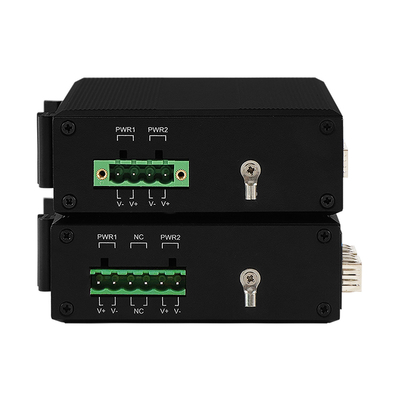 4 cổng POE quản lý chuyển đổi mạng ERPS Ring 120W ngân sách Gigabit dựa trên DC48V Din Rail
