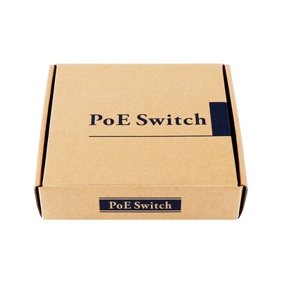 Chuyển mạch mạng không quản lý 60W 6 Cổng 10/100M Cổng LAN AC Input 250-Meter PoE