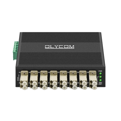 OM-FBS-44-MLC MULTIMODE OPTICAL BYPASS MODULE 8 PORT LC CONNECTOR DIN Đặt trên 12V 24V