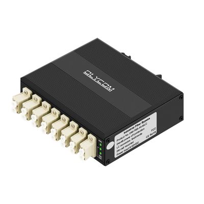 D4*4B Công nghiệp quang học Bypass Module Multimode LC Connector din-rail để bảo vệ