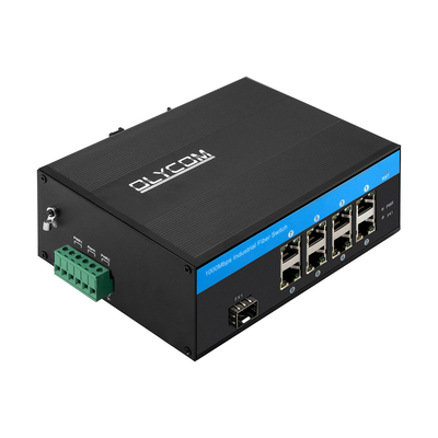Industrial Unmanaged PoE Switch 8 Port Gigabit Industrial Network Không quản lý 240W CE
