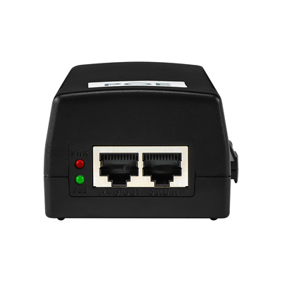 Máy phun PoE Gigabit 60W thương mại Mid Span 48V Output Desktop 15.4W/30W tương thích