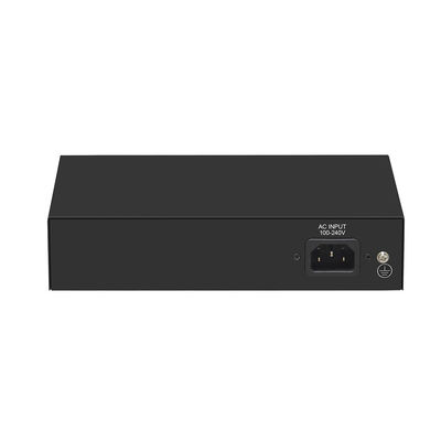 6 cổng Gigabit PoE Switch 250 Meter Extension VLAN 60W Power Budget 220V Input