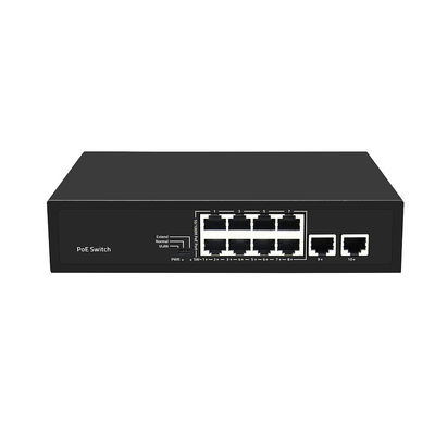 8 Port PoE Switch10/100M Fast Ethernet VLAN 250-Meter PoE Distance AC Input Không quản lý
