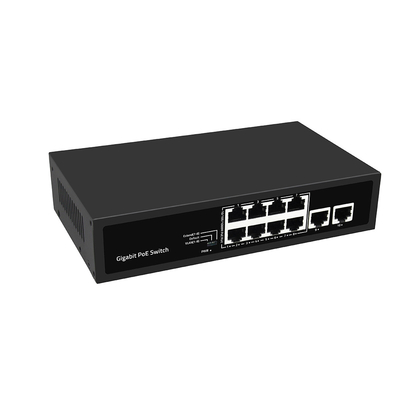8 cổng Gigabit PoE Network Switch VLAN 250 mét AI PoE 120W Ngân sách không quản lý