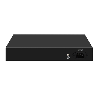 16 cổng PoE Switch 10/100M Ethernet Với 2 SFP / RJ45 Uplink Cho Camera CCTV 300W Ngân sách