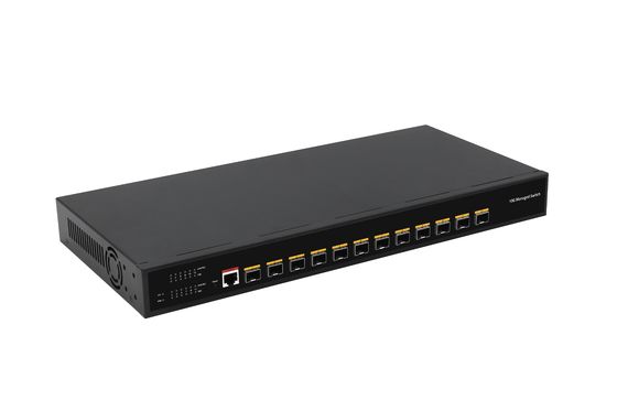 Desktop 12 Port 10G L3 Managed Switch 12 * SFP + Port Fiber Optic Switch