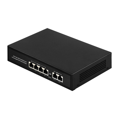 OEM ODM Fast Ethernet 10/100mbps 4 Port Poe Switch Với 2 Uplink Port Network Switch