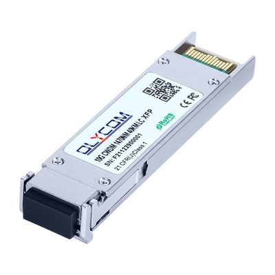 10G XFP CWDM Fiber Optic Transceiver 40KM 1450~1610nm Cổng LC Duplex 3.3V