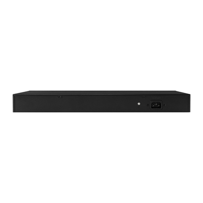 24 Port Network 48V Active PoE Switch 450W AF / AT tiêu chuẩn với 2 RJ45 Uplink Port Ethernet sfp fiber Switch