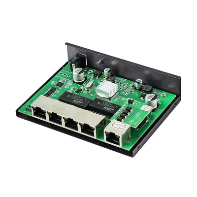Olycom 4 cổng Gigabit PoE Extender với 4 cổng PoE Switch 60W Ngân sách 100 mét khoảng cách