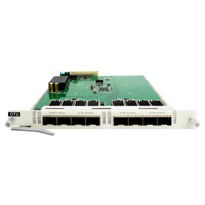 DWDM/CWDM Transmission 8*Sfp+ 10G OTU Transponder Card băng tần C 50GHz 96 sóng