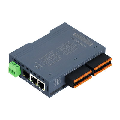 3 cổng RJ45 Module PLC IO Modbus-TCP/IP với nguồn điện 16DI+16DO và 24VDC cho điều khiển công nghiệp