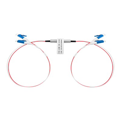 D2 × 2B Mechanical Bypass Optical Switch LC Connector Đường kết nối đơn