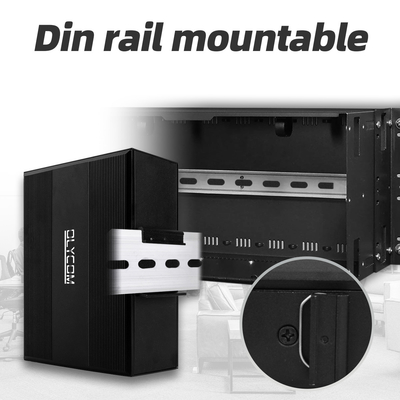 10port Gigabit 10/100/1000mbps L2 Managed POE Switch với 2 Sfp cho ngoài trời