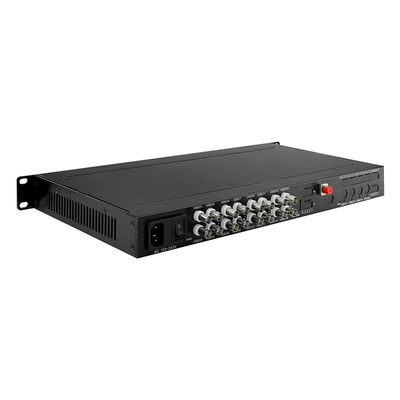 Chuyển đổi video quang analog đơn chế độ đa chế độ FC ST SC Cổng 1U Rack