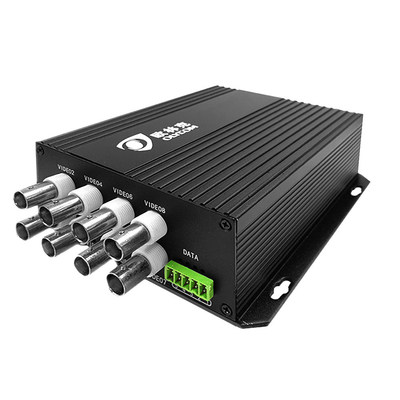 Bộ chuyển đổi quang học kỹ thuật số dữ liệu video RS422 cho máy ảnh PTZ AHD / HD Video DC12V