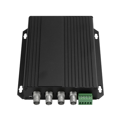 4 cổng BNC Video RS485 Dữ liệu Digital Optical Converter 720P Rack Mounted DC5V