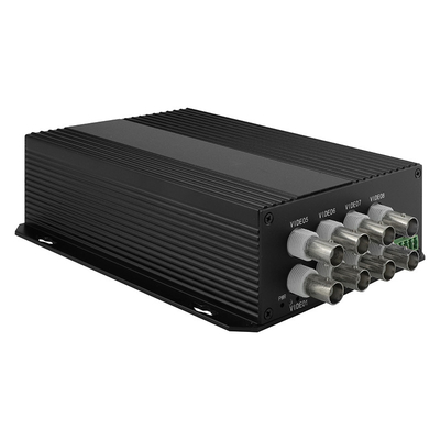 CCTV Analog Video Data Optical Converter SECAM tương thích 8 cổng SC/ST/FC Sợi