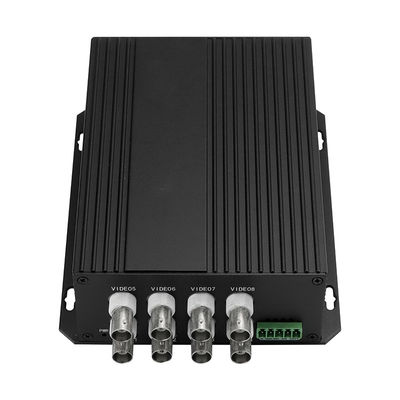 CCTV Video Data Optical Converter 8 Port SECAM tương thích SC/ST/FC Sợi CE