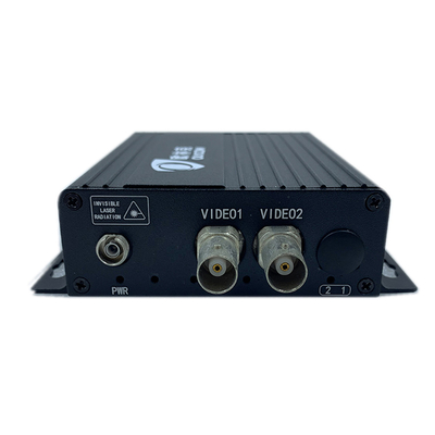 2 cổng CCTV Video Analog Fiber Optic Converter 720P DC5V FC/SC/ST Connector