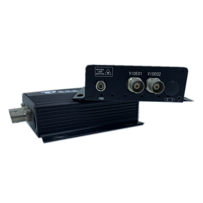2 cổng CCTV Video Analog Fiber Optic Converter 720P DC5V FC/SC/ST Connector