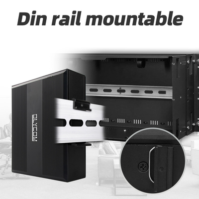 5 cổng Gigabit Unmanaged POE Switch DC48-52V Chuyển đổi Ethernet nguồn cung cấp điện cho sử dụng ngoài trời