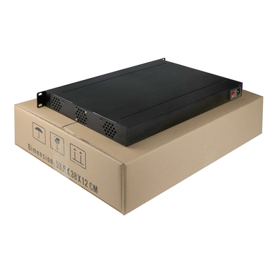 24 cổng Gigabit L2 Managed Switch 12 rj45 12 sfp 1U Rack-mount Ethernet Switch OEM / ODM