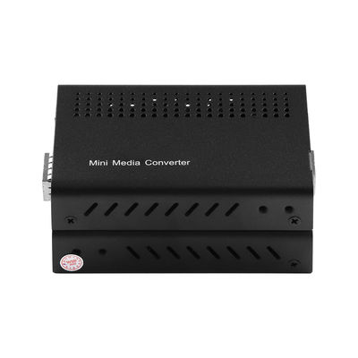 Mini 10G Media Converter không quản lý SFP + Sợi quang đến 10GBbased-T Rack Mountable CE