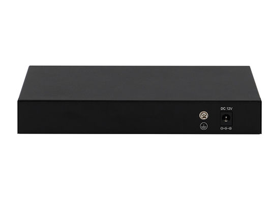 Bộ chia mạng 8 cổng 2.5G không quản lý 10G Fiber DC12V Không quạt Tự động điều chỉnh tốc độ