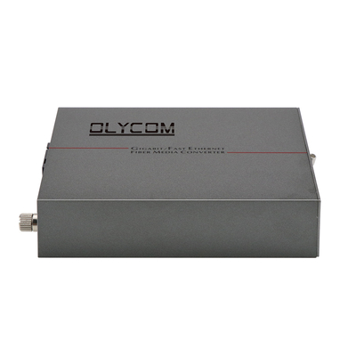 Bộ chuyển đổi phương tiện truyền thông PoE Fast Ethernet Single Mode Fiber 30W Budget Unmanaged DC48V Input