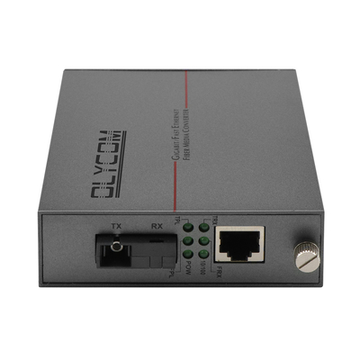Bộ chuyển đổi phương tiện truyền thông PoE Fast Ethernet Single Mode Fiber 30W Budget Unmanaged DC48V Input