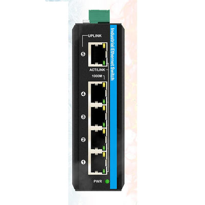5 cổng Gigabit WEB Managed Switch 100/1000M Network Switch RSTP 802.1Q IP40 Đánh giá CE