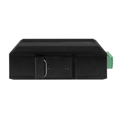 Bộ chuyển mạch quang công nghiệp Singlemode LC Connector 12V 24V 48V Gắn Din CE